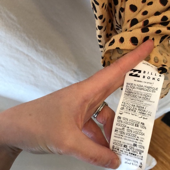 Billabong Days On End Leopard print dress. Size S. - Picture 11 of 13